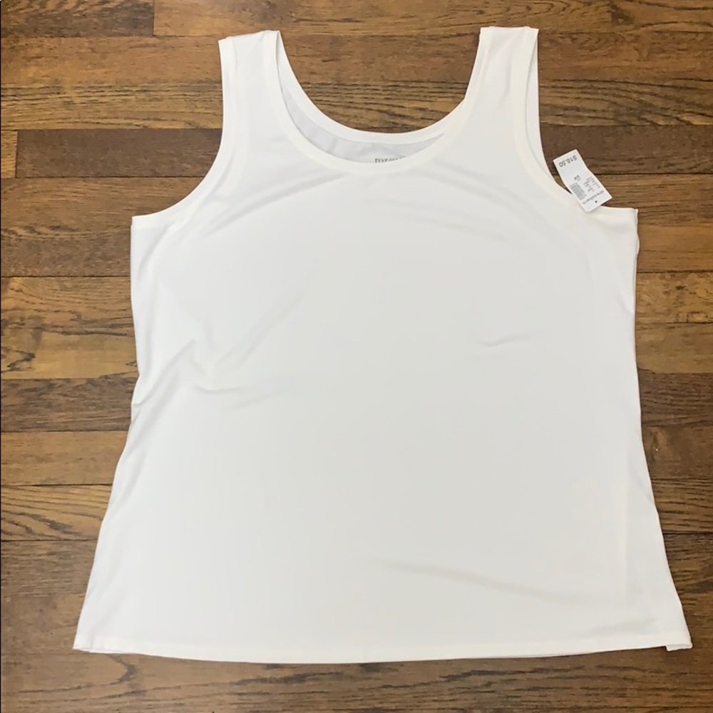 Rod & Ali White Tank